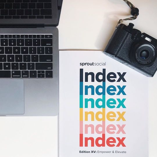 Instagram photo of Sprout Social's 2019 Index. Click to view the Instagram post.